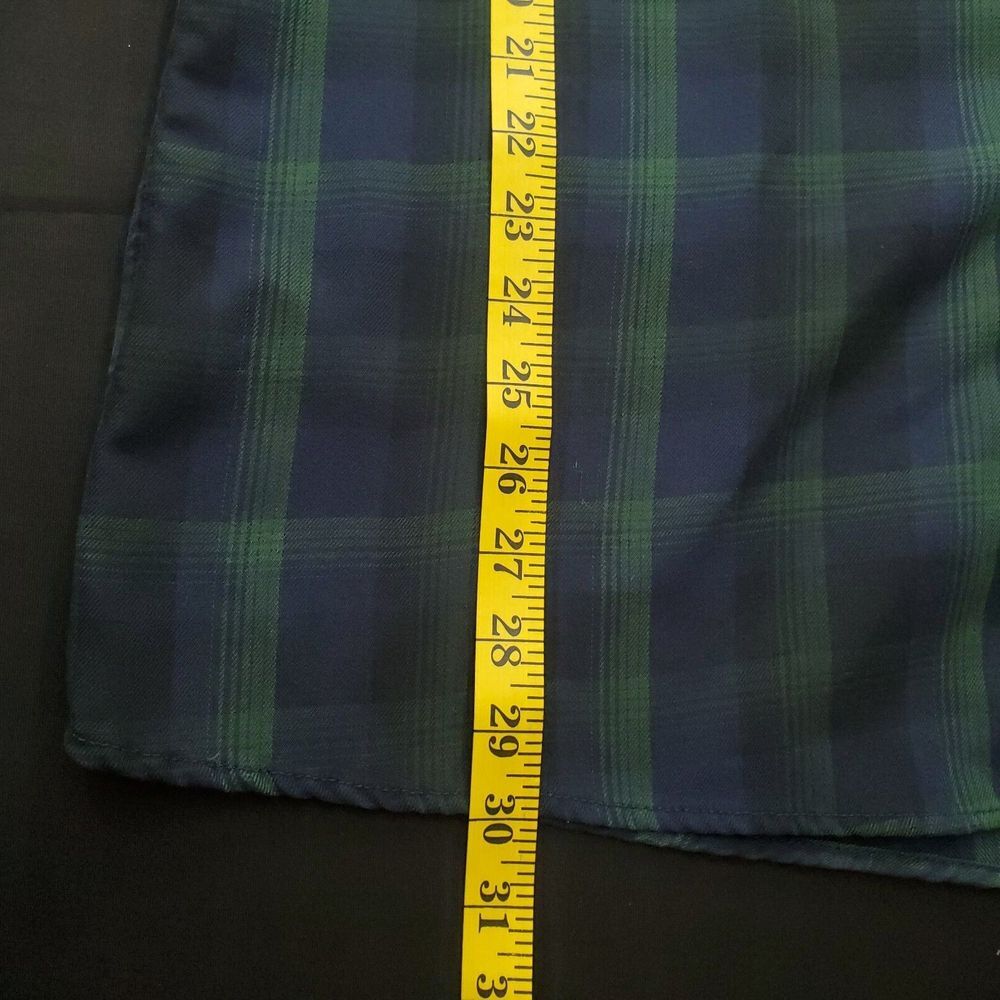 Eddie Bauer Travex Shirt Mens 2XL Classic Fit Freedry Easy Care Green Plaid XXL - Picture 11 of 16